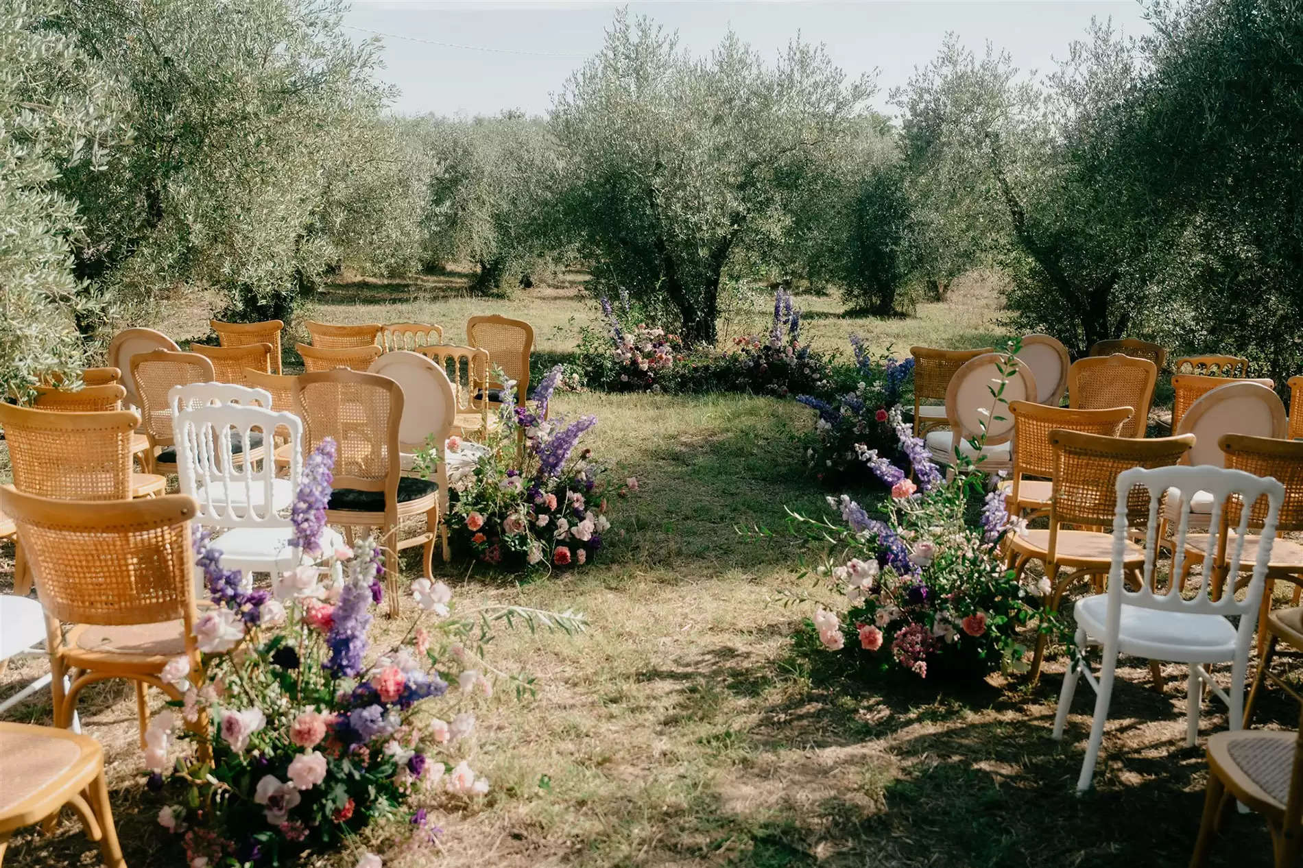 This Tuscan Winery Marriage ceremony Was a Magical Celebration of Love