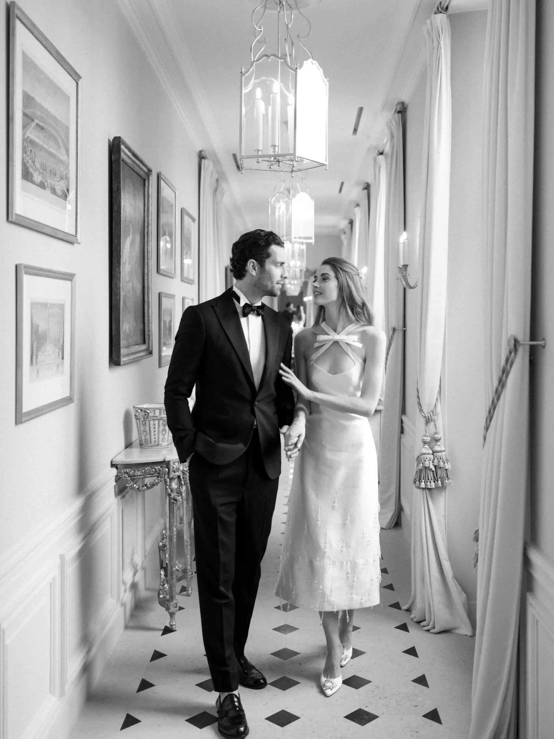 Versailles Marriage ceremony Pictures at Grand Contrôle by Molly Carr