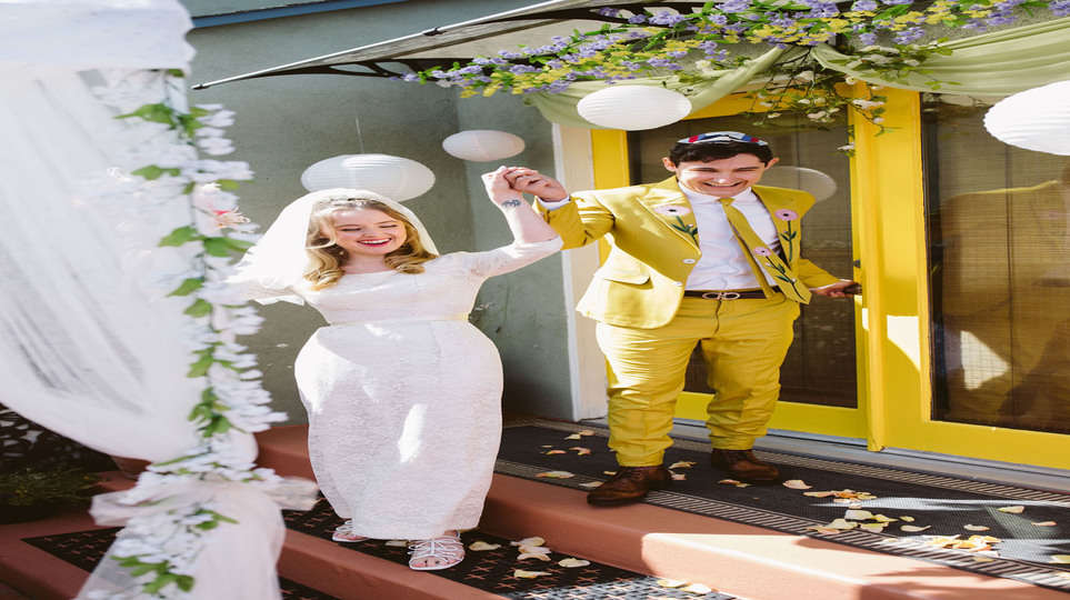 Sixties Impressed Retro Marriage ceremony at Grassroom Los Angeles