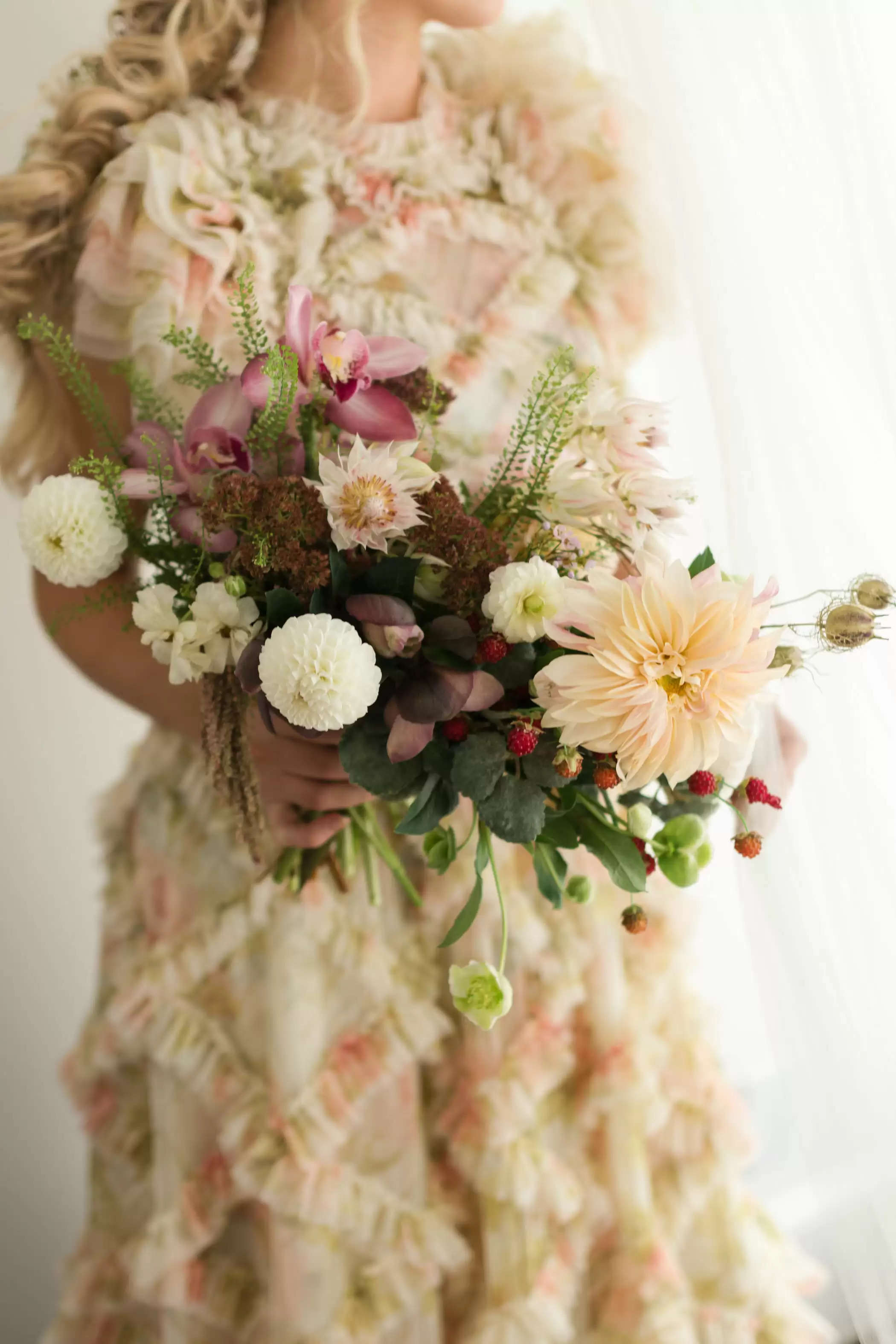 The Bride Wore A Floral Costume For This Fairytale Forest Wedding ceremony in North Georgia