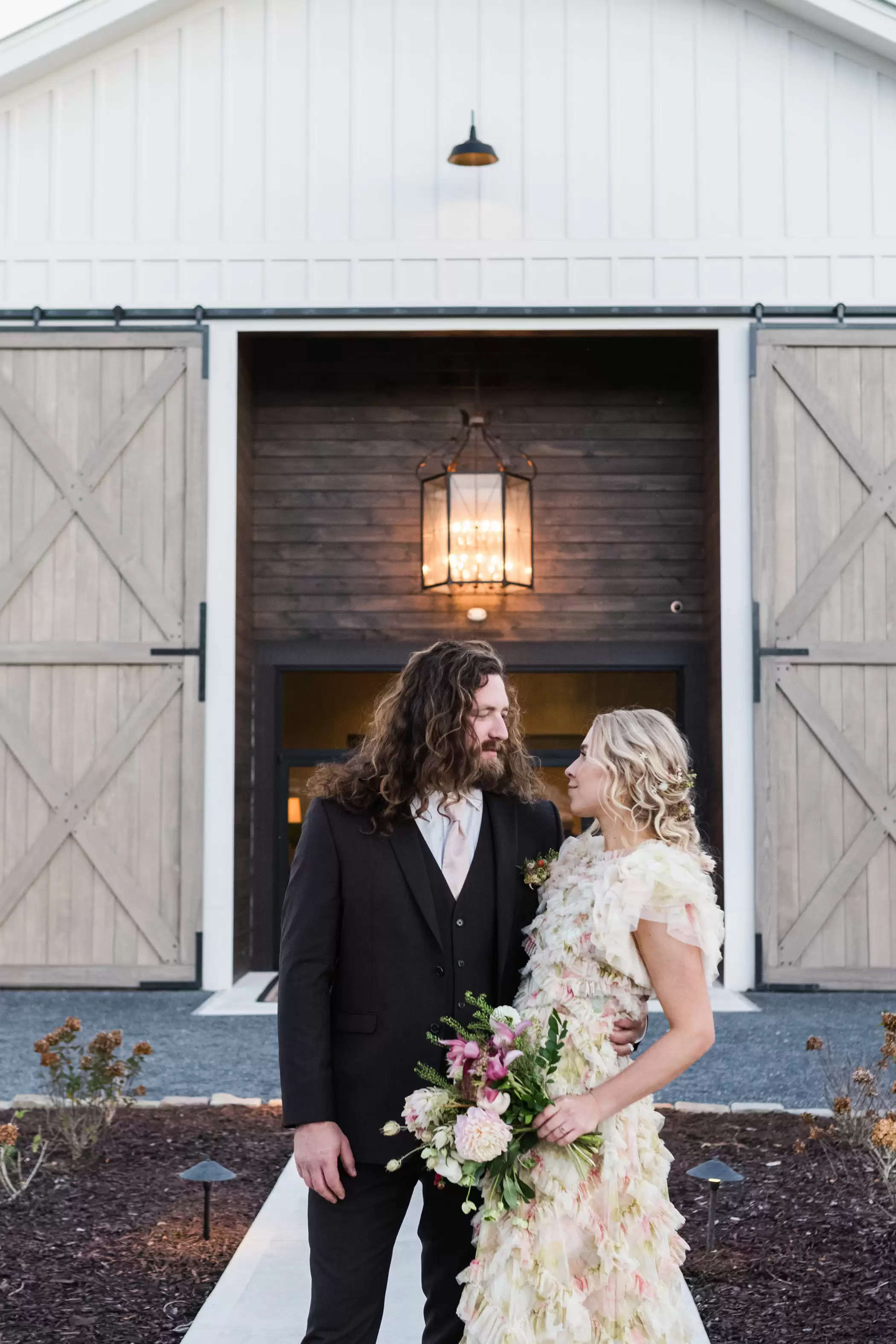 The Bride Wore A Floral Costume For This Fairytale Forest Wedding ceremony in North Georgia