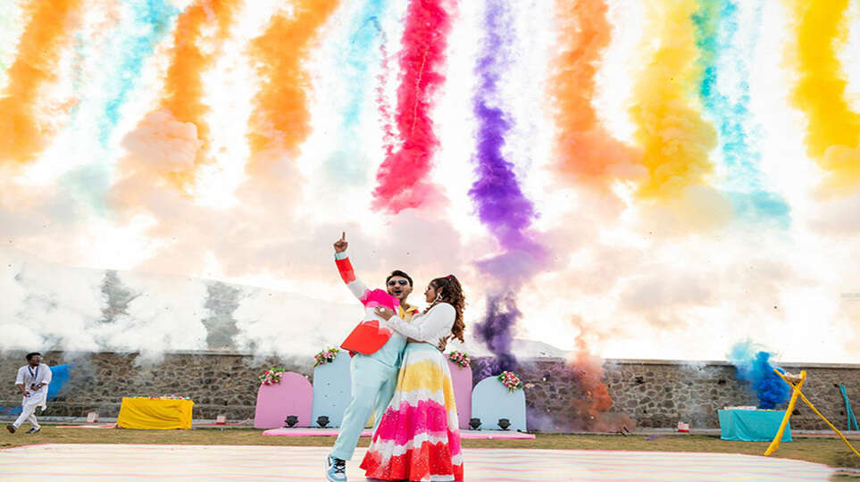 A “Halloween Night time” Cocktail, a Hillside Holi, quirky marriage ceremony contracts