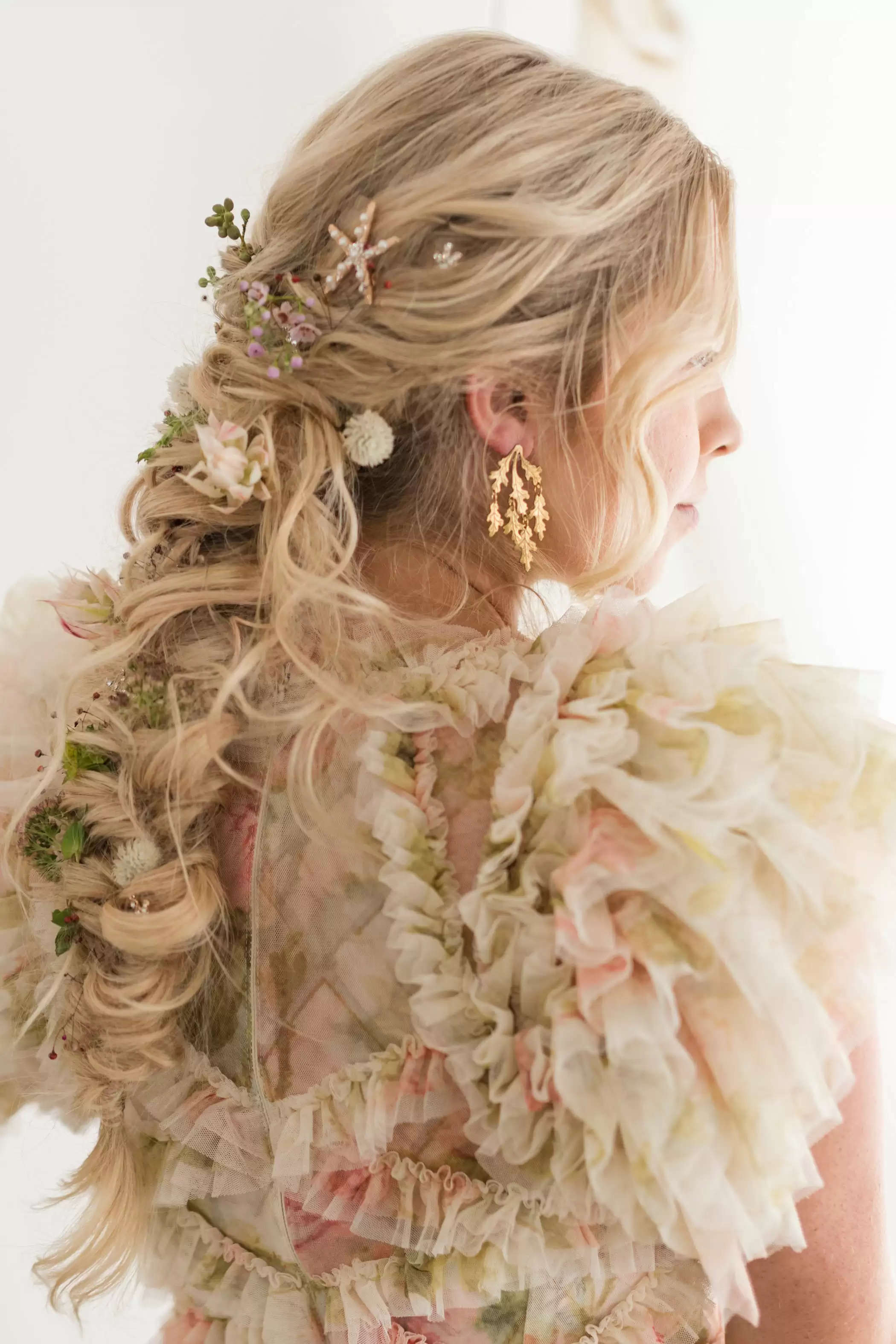 The Bride Wore A Floral Costume For This Fairytale Forest Wedding ceremony in North Georgia