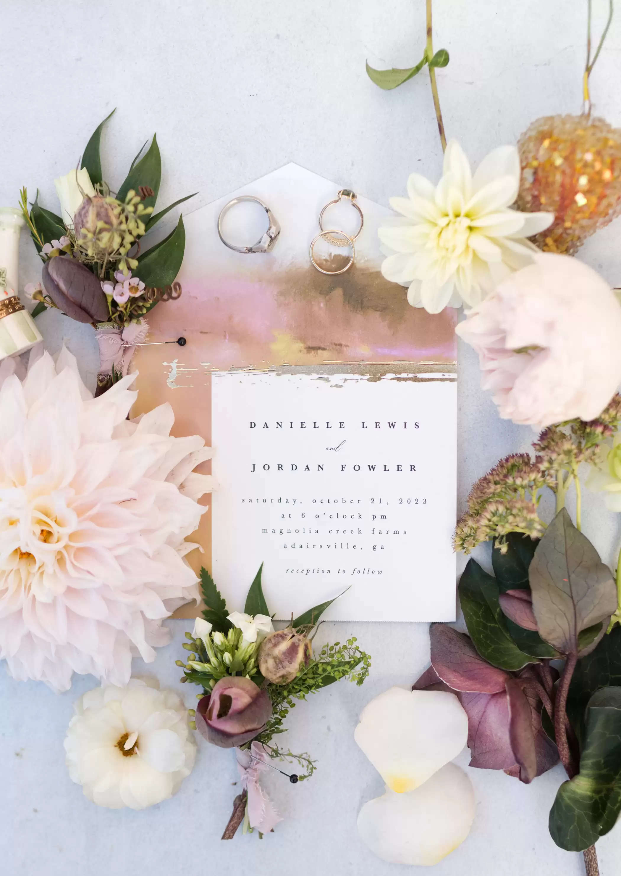 The Bride Wore A Floral Costume For This Fairytale Forest Wedding ceremony in North Georgia