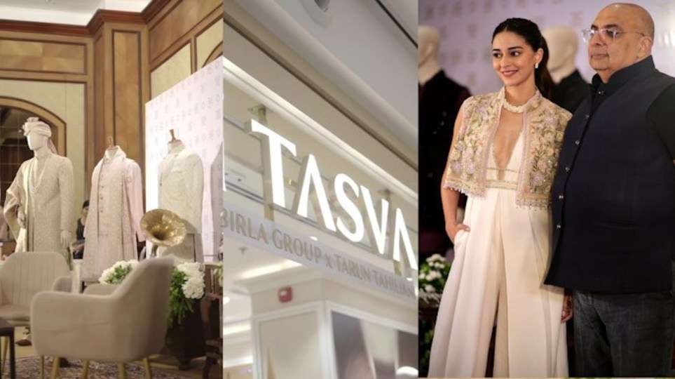 Tasva's Debut Mall Retailer Launch in Mumbai with Ananya Pandey