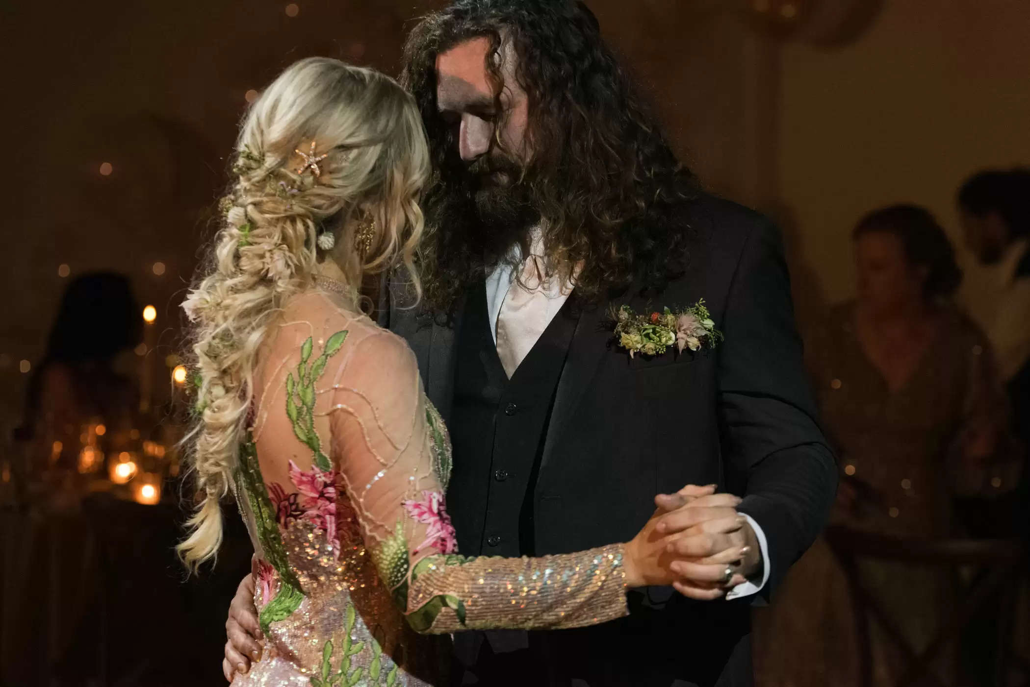 The Bride Wore A Floral Costume For This Fairytale Forest Wedding ceremony in North Georgia