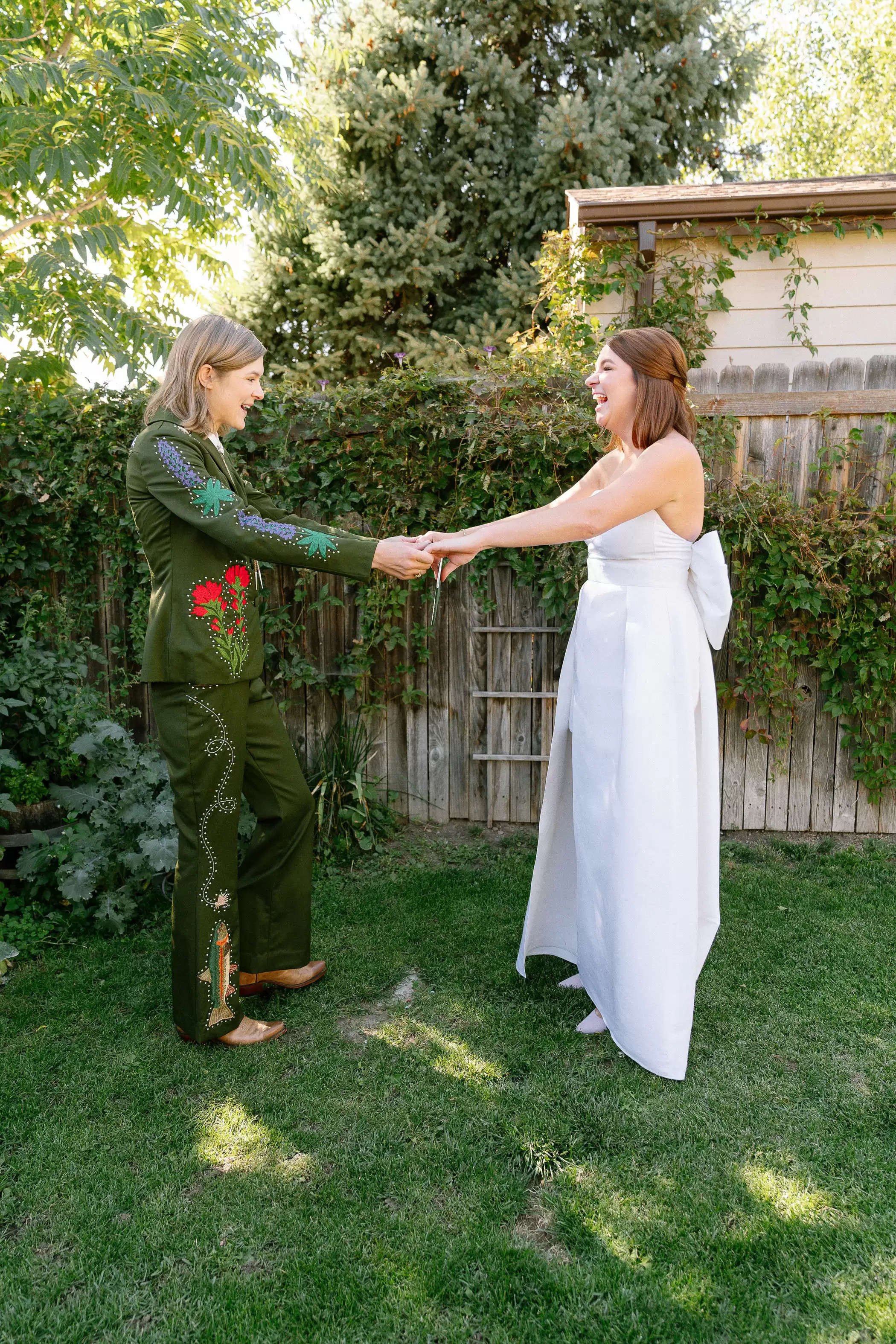 A Dreamy Disco Cowboy Marriage ceremony in a Denver, Colorado Artwork Gallery