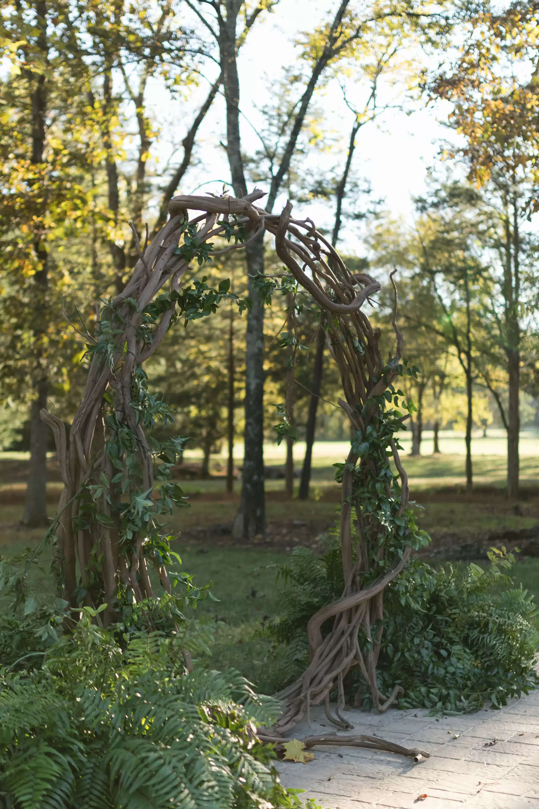 The Bride Wore A Floral Costume For This Fairytale Forest Wedding ceremony in North Georgia