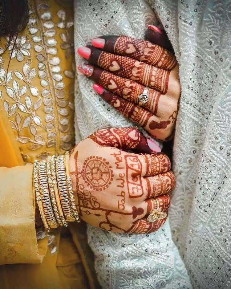 Offbeat And Distinctive Parts Noticed In Bridal Henna Designs