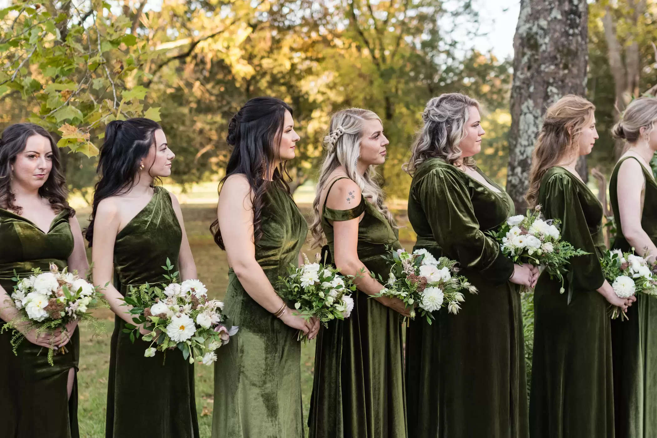 The Bride Wore A Floral Costume For This Fairytale Forest Wedding ceremony in North Georgia