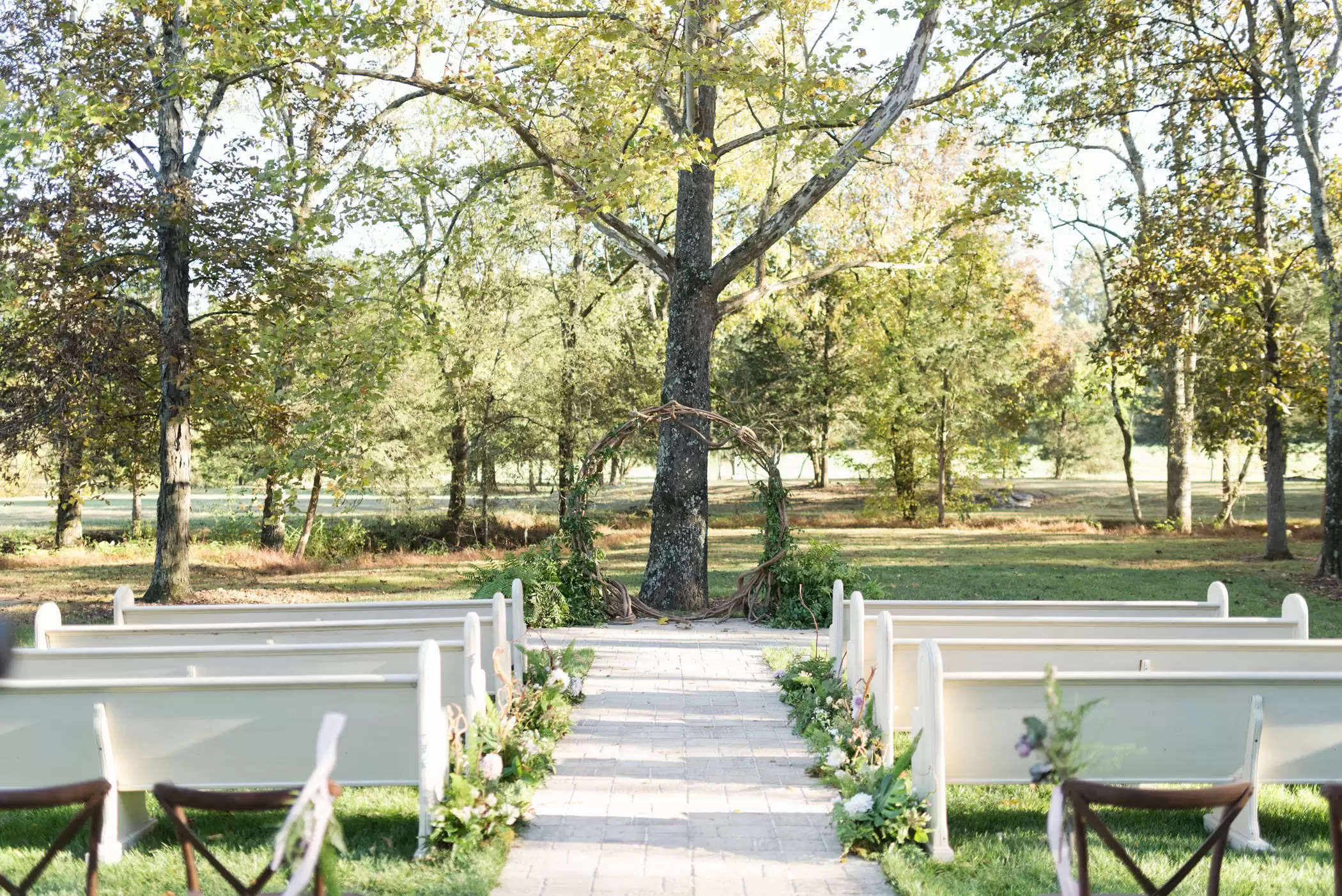 The Bride Wore A Floral Costume For This Fairytale Forest Wedding ceremony in North Georgia