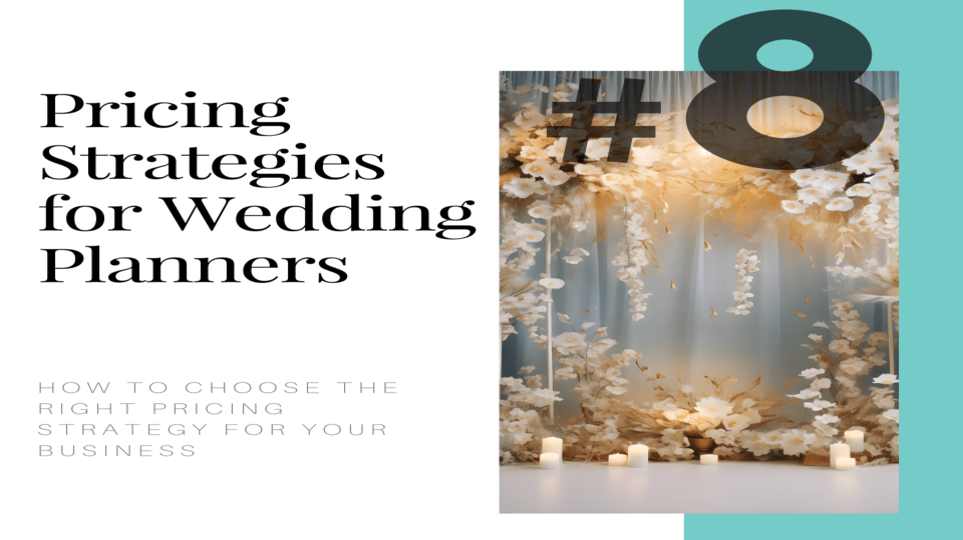 Episode #: Pricing Methods for Marriage ceremony Planners