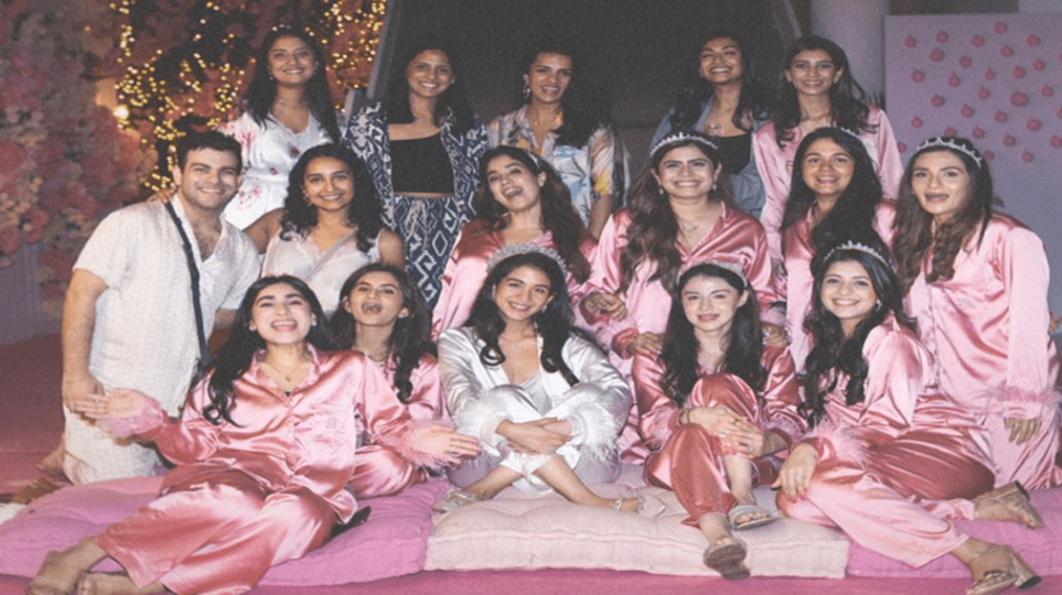 Radhika Product owner's Bridal Bathe Was A Princess Diaries-Themed Slumber Social gathering!