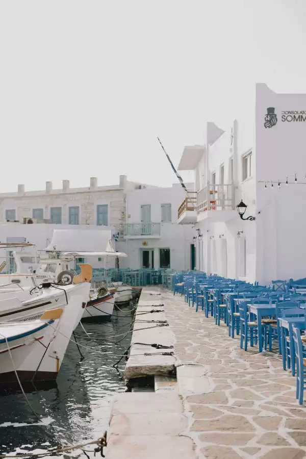 Savoring the Sweetness of Pastel Hues within the Cycladic Island of Paros, Greece