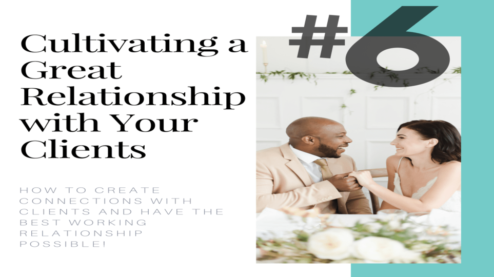 Episode #6: Cultivating Nice Relationships with Your Purchasers