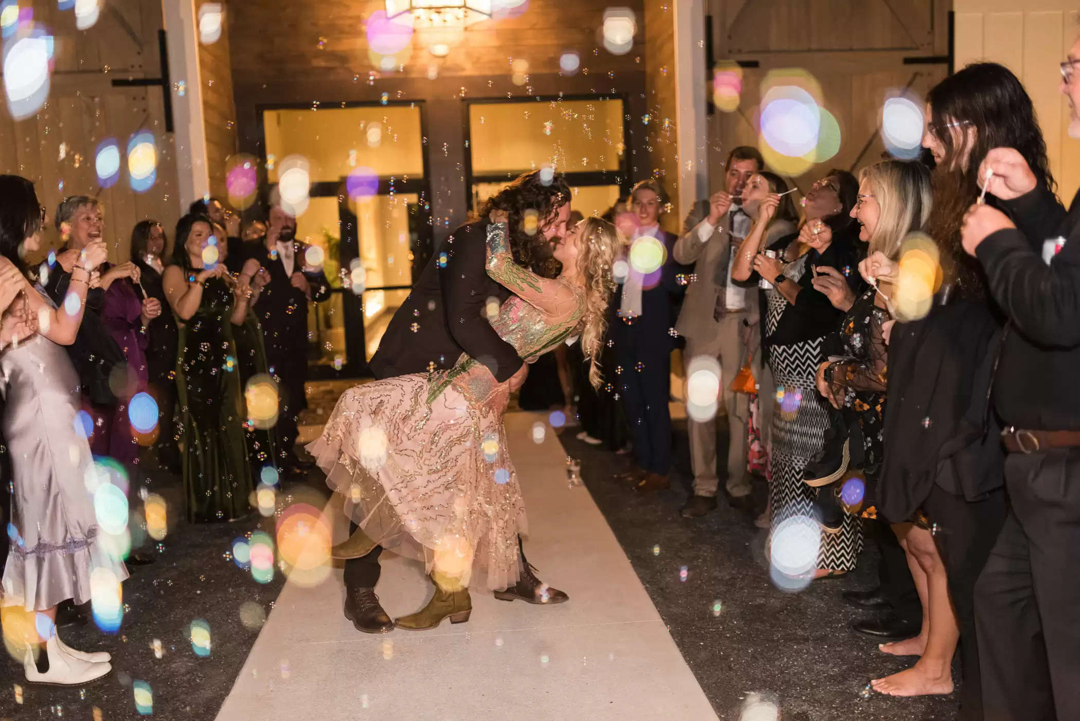 The Bride Wore A Floral Costume For This Fairytale Forest Wedding ceremony in North Georgia