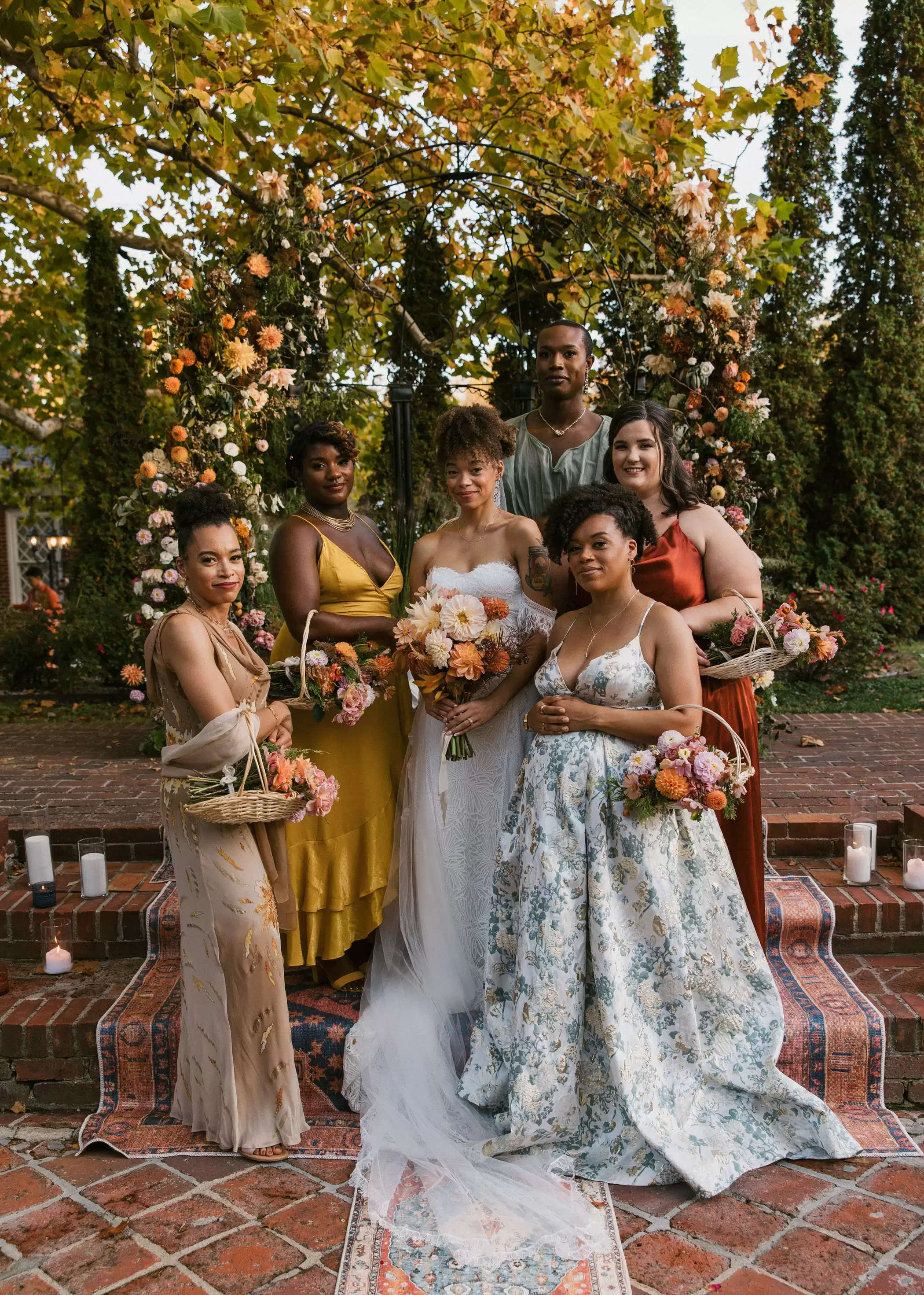 The Bride Was Barefoot For This Free-Spirited Fall Marriage ceremony