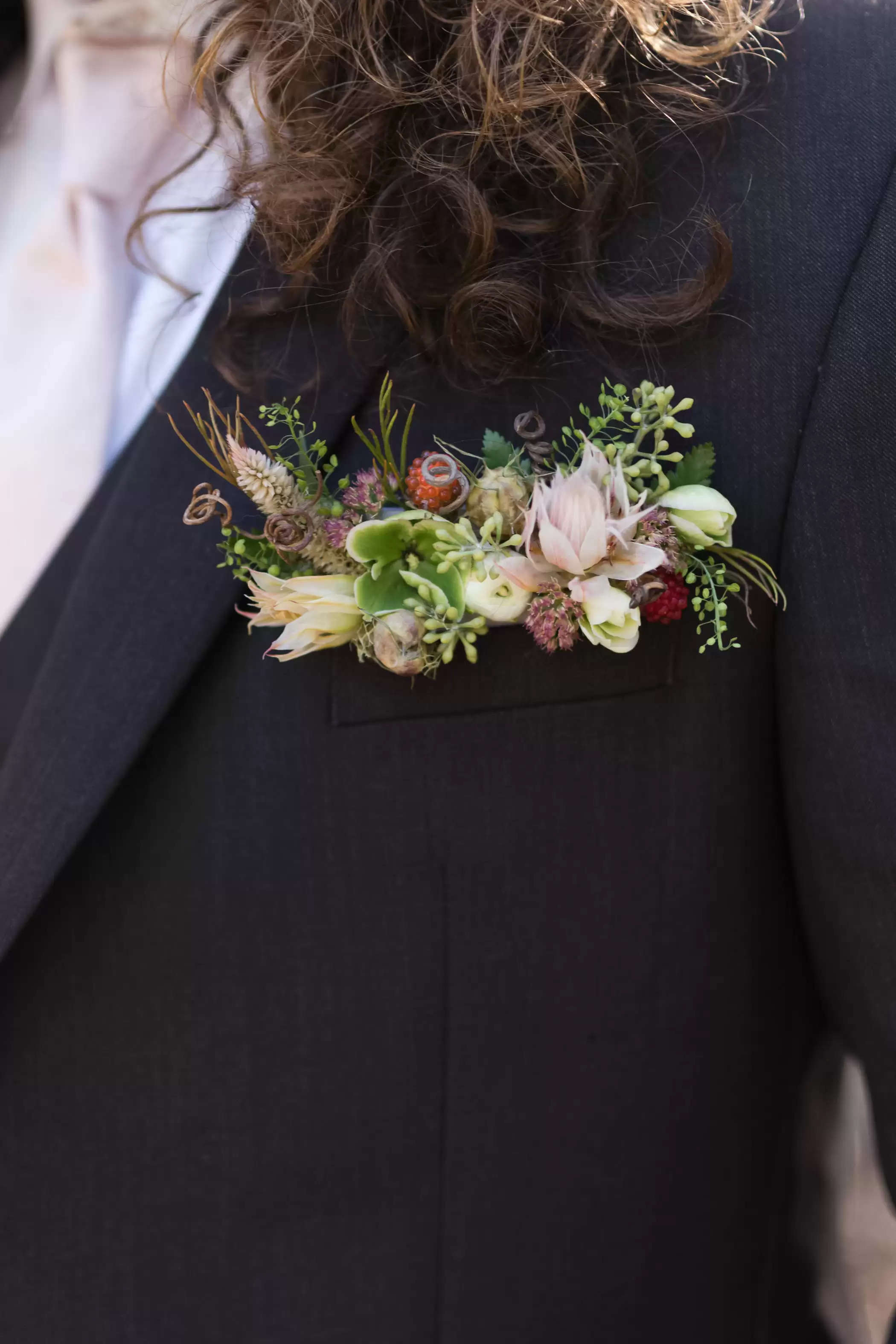 The Bride Wore A Floral Costume For This Fairytale Forest Wedding ceremony in North Georgia