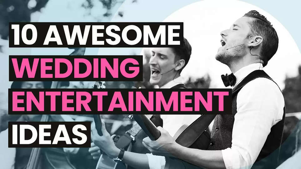 10 Wedding Entertainment Ideas that Will Wow Your Guests